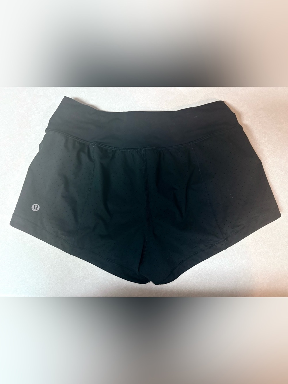 lululemon athletica Black High-Rise Performance Shorts